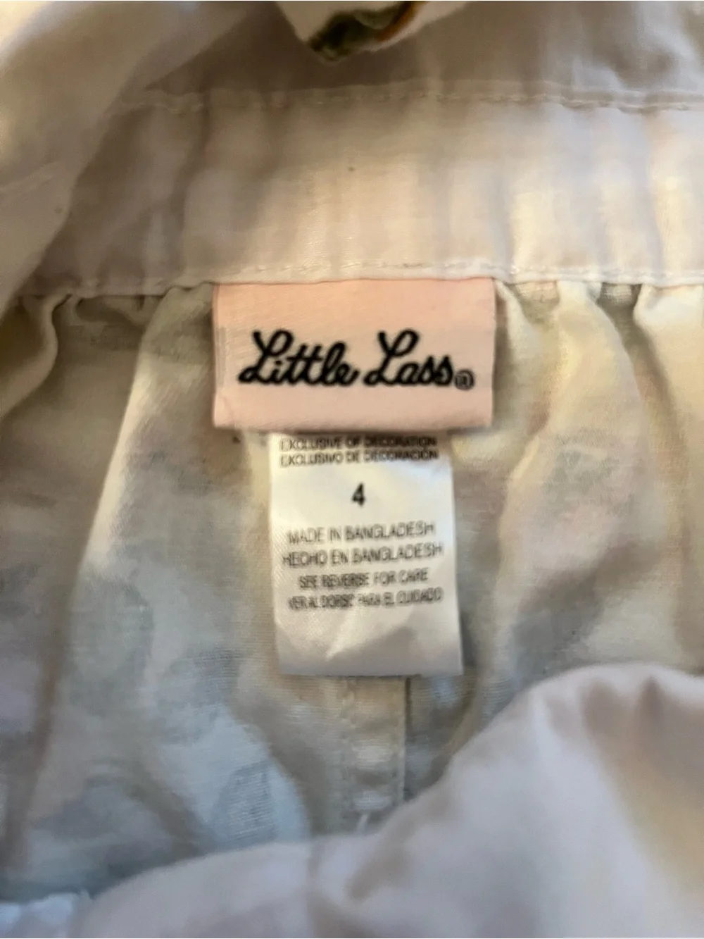 Little Lass Floral Overall Dress